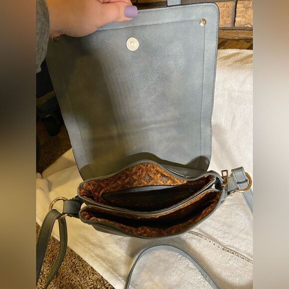 ‎Grey blue crossbody - Picture 2 of 5